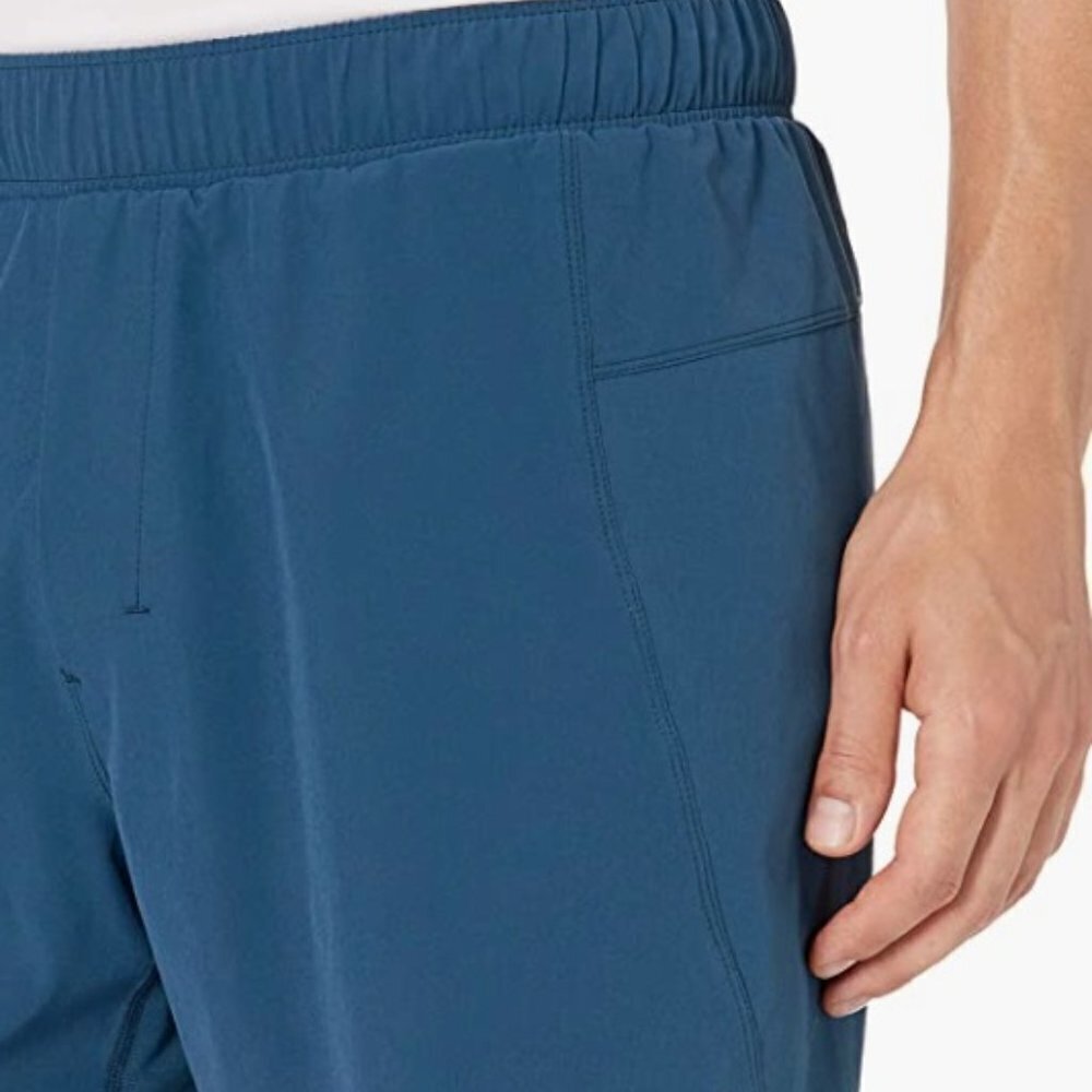 Peak Velocity Men's 5'' Run Short with Boxer Brief, Navy XXL - Picture 4 of 7